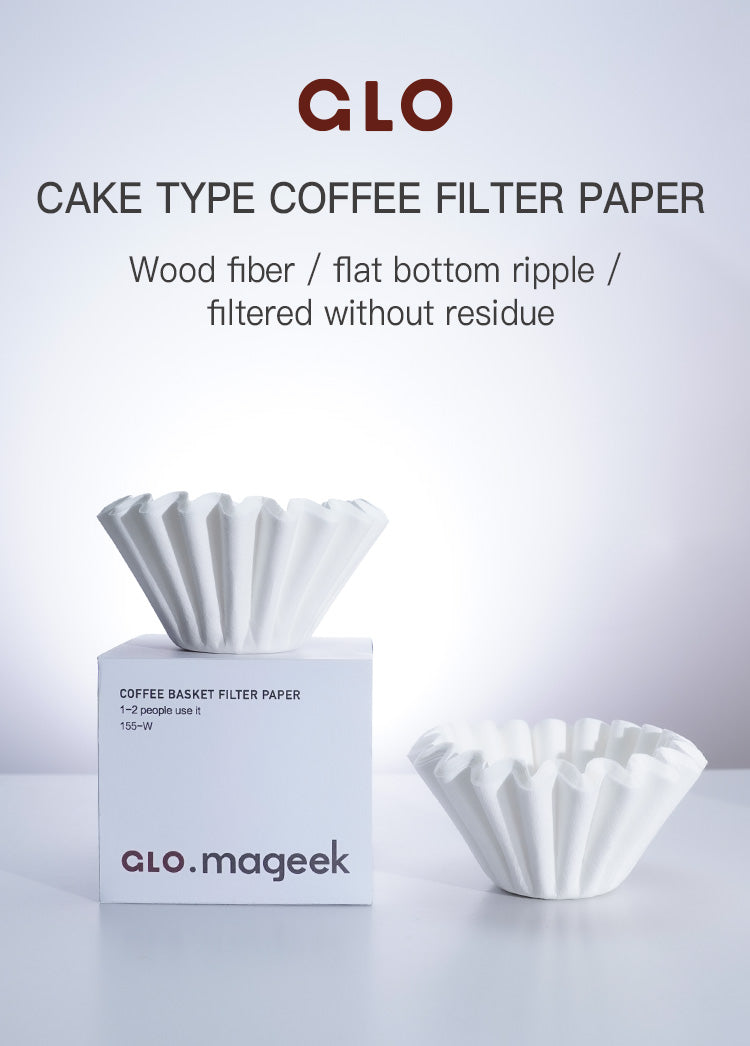 50pcs Wave Filter Paper for Pour over Coffee