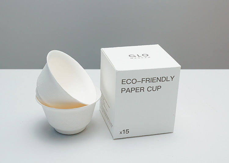 12 Pcs 2 oz Kraft Paper Cups - Disposable Paper Cups for Coffee, Water, Tea